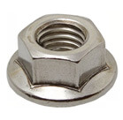 Porca de Inox Serrilhada