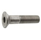 Parafuso de Inox Cabe&ccedil;a Chata Com Sextavado Interno - DIN 7991/ANSI